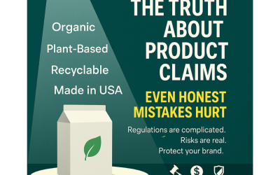 The Truth About Product Claims: Why Even Honest Mistakes Hurt